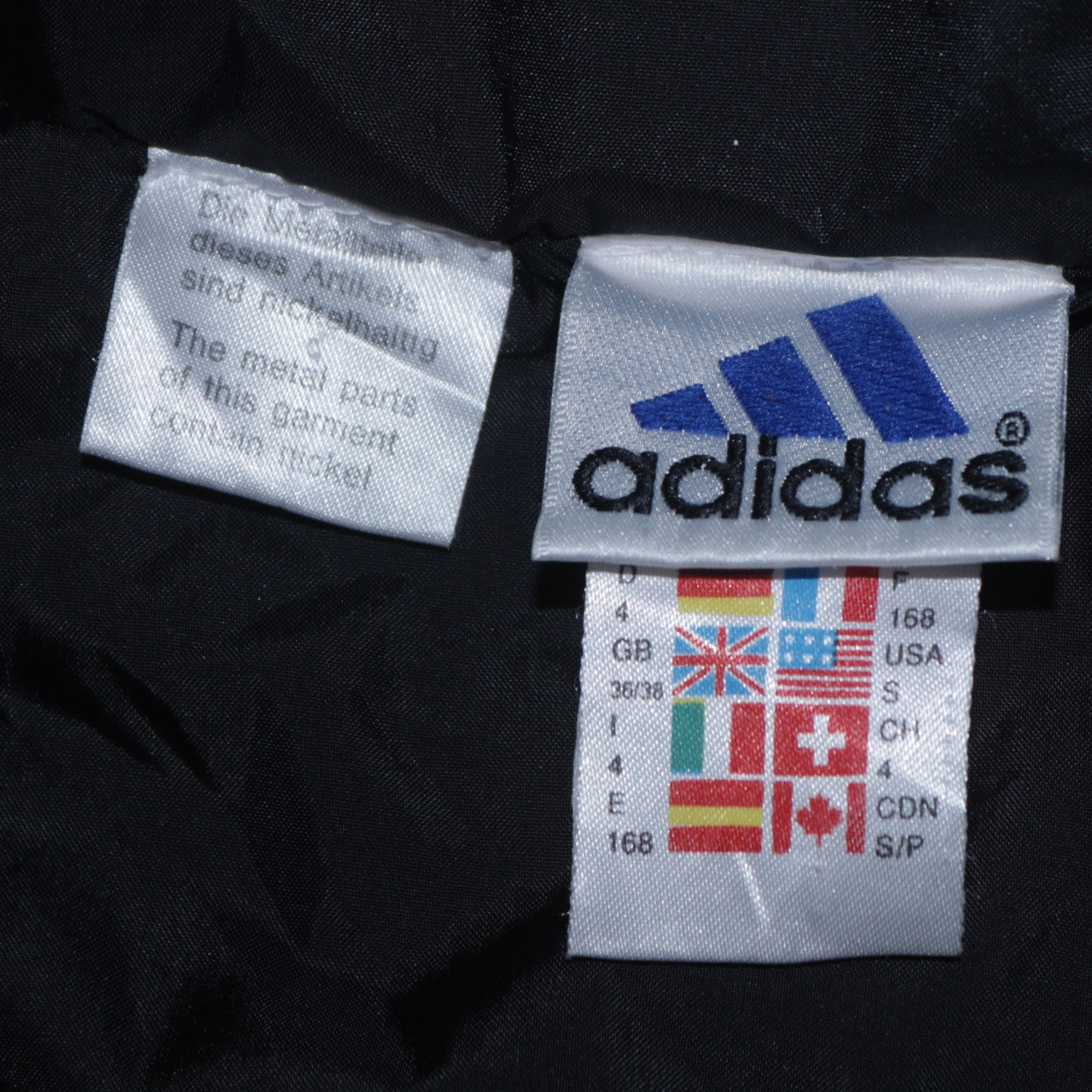 Mens UK Size S adidas Multicoloured Running & JoggingHikingFootballWalking Jacke