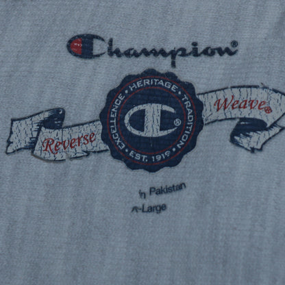 Mens UK Size L Champion Grey Pullover Sweatshirt
