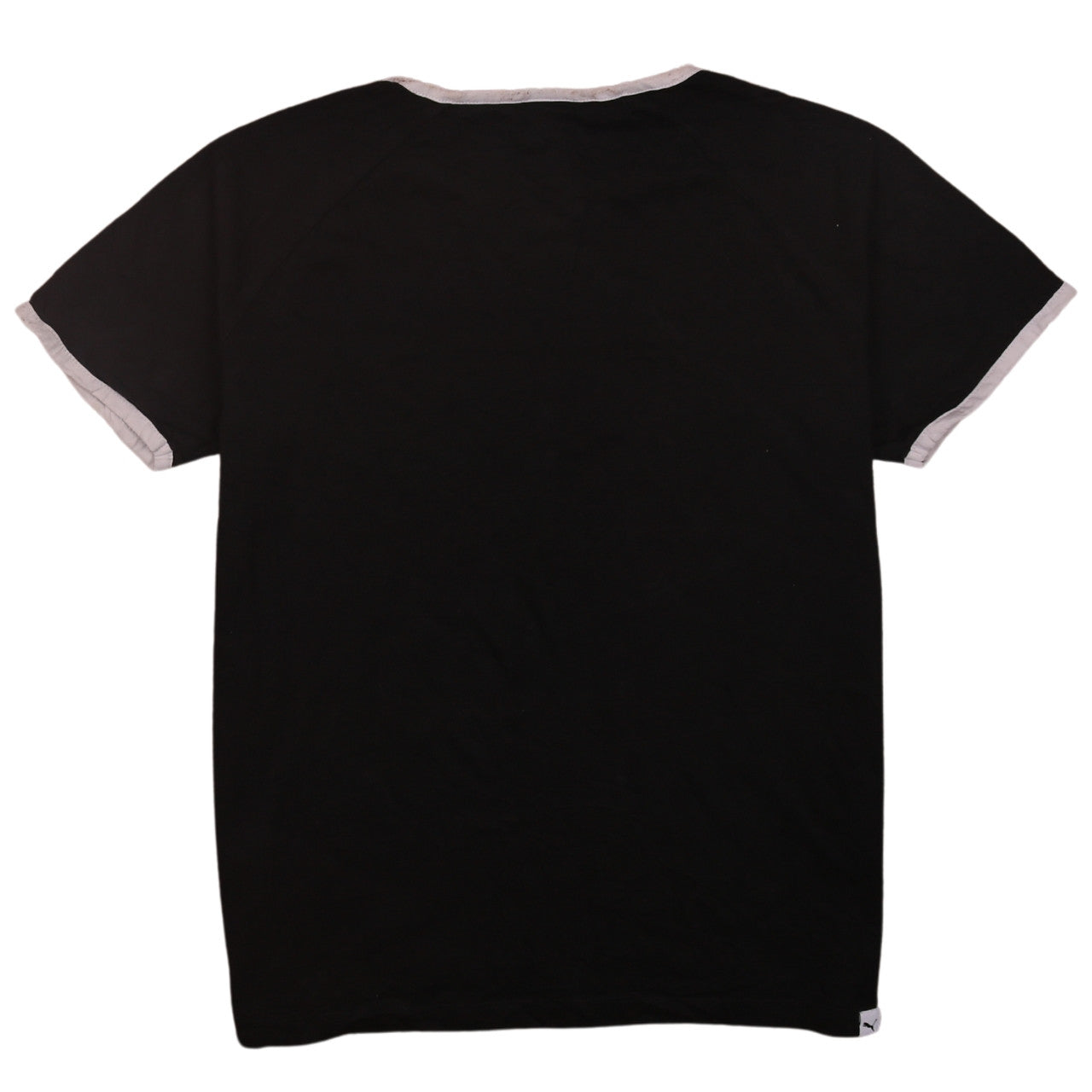 Womens UK Size L PUMA Black Basic T-Shirt