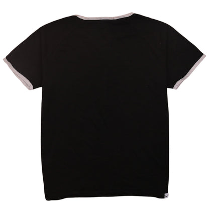 Womens UK Size L PUMA Black Basic T-Shirt