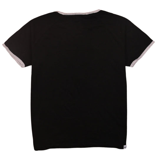 Womens UK Size L PUMA Black Basic T-Shirt