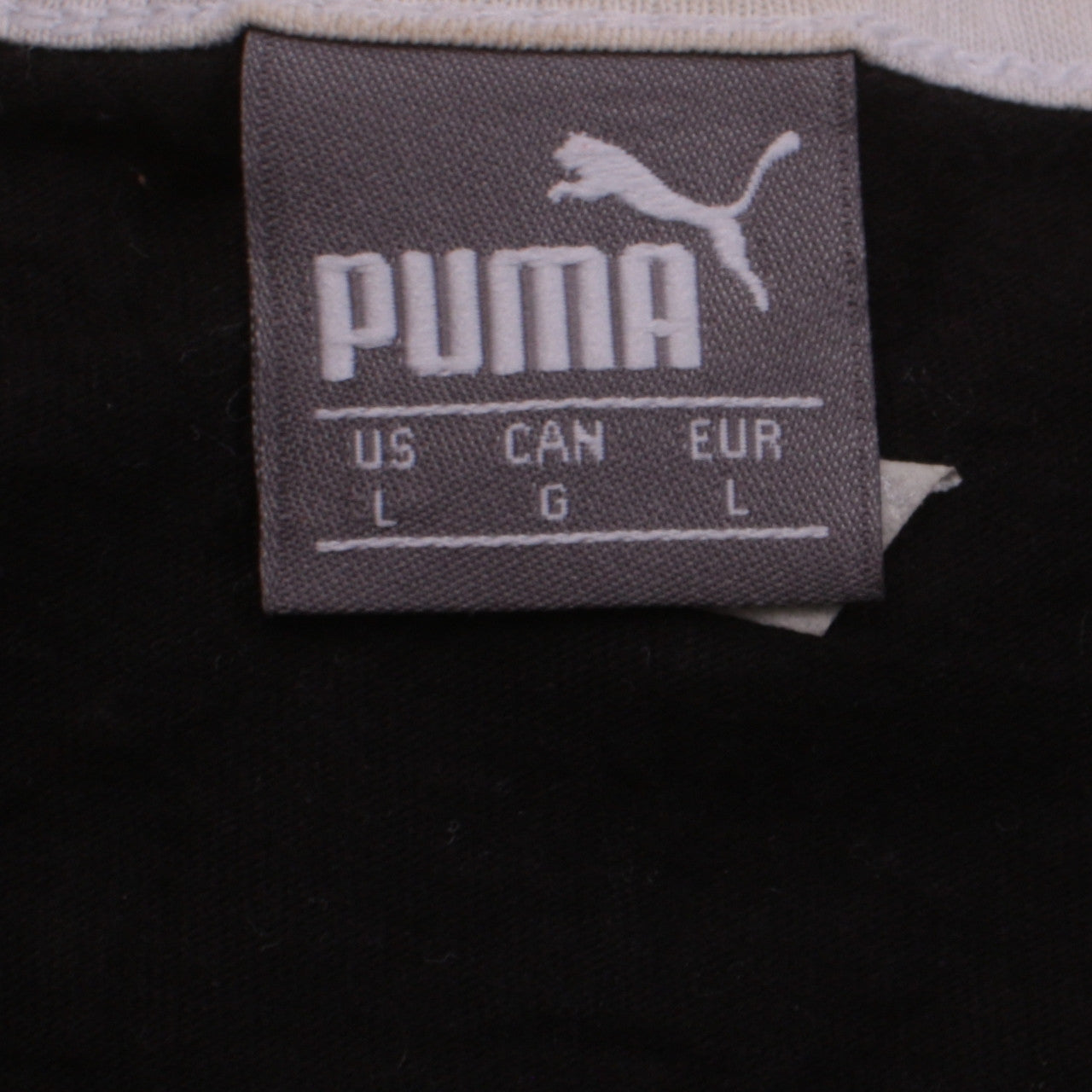 Womens UK Size L PUMA Black Basic T-Shirt