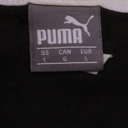 Womens UK Size L PUMA Black Basic T-Shirt