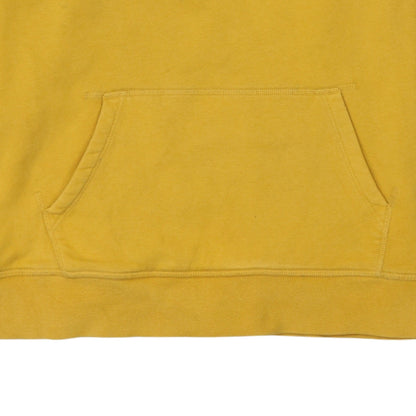 GAP Boys Yellow Pullover Hoodie Size 14-16 Years Fleece Logo Sweatshirt