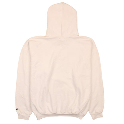 Mens UK Size XL Champion White Pullover Hoodie