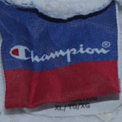Mens UK Size XL Champion White Pullover Hoodie