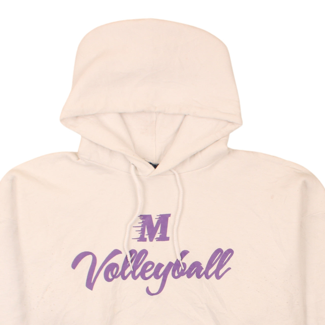 Mens UK Size XL Champion White Pullover Hoodie