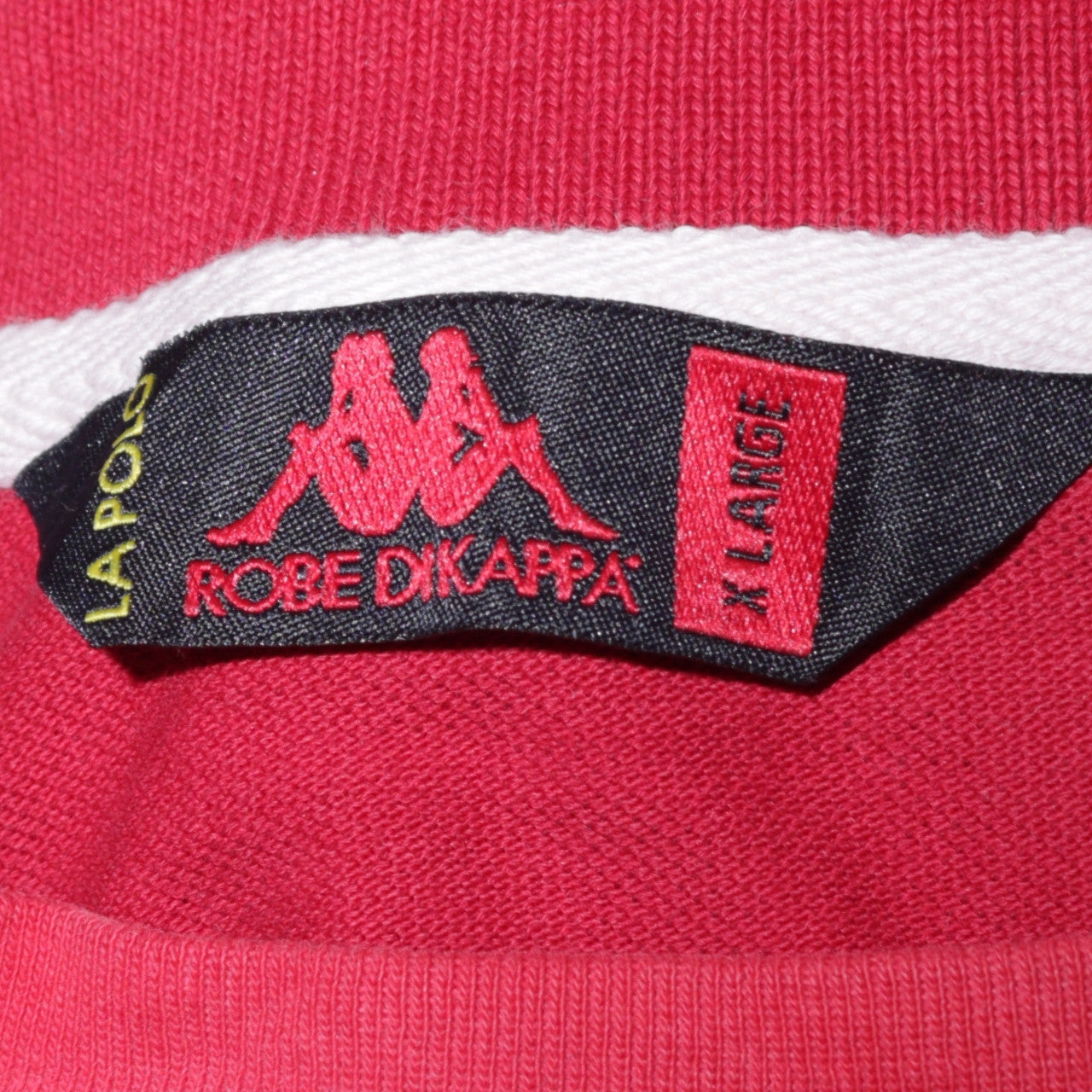 Mens UK Size XL Robe di Kappa 100% Cotton Polo Shirt