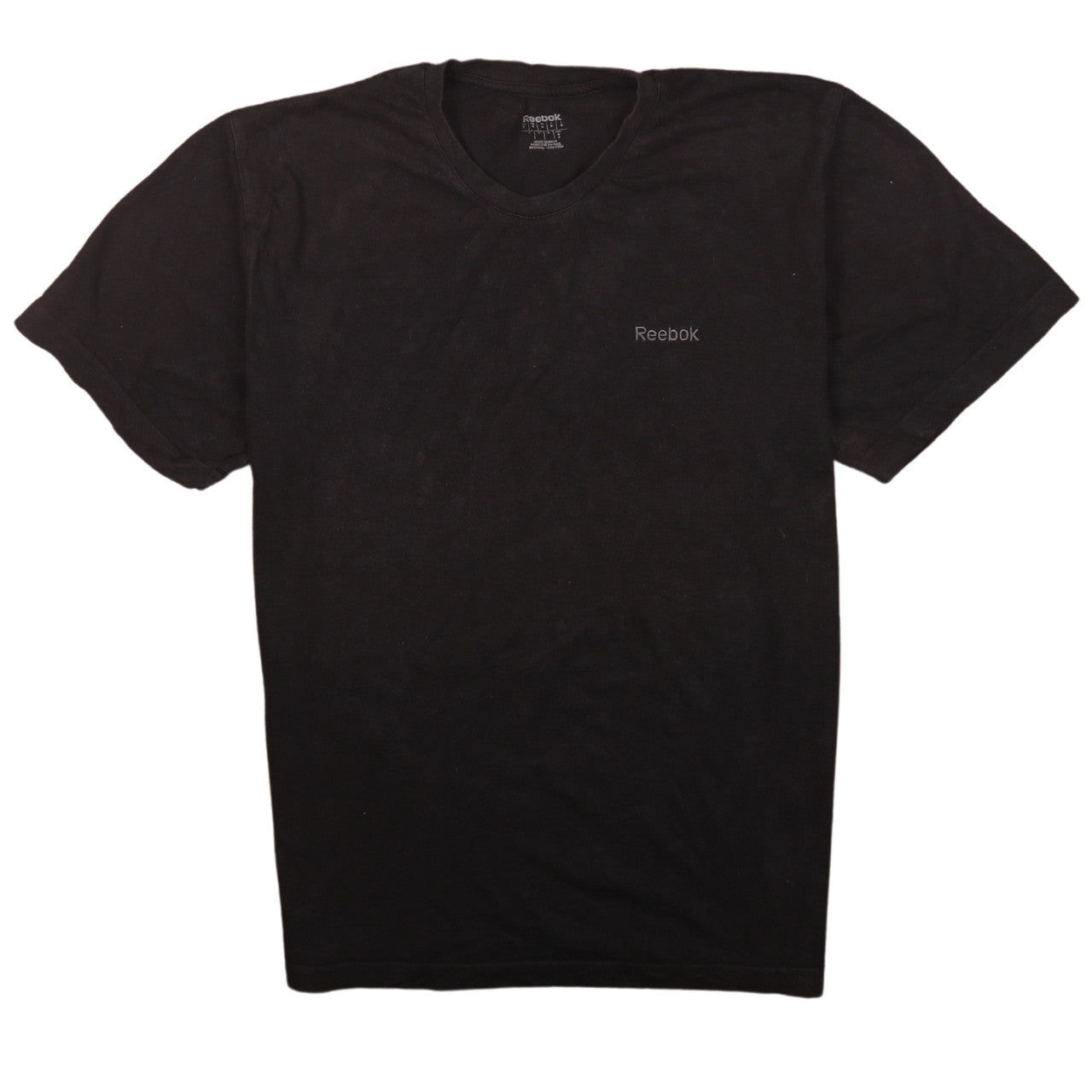 Mens UK Size S Reebok Black  T-Shirt