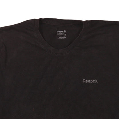 Mens UK Size S Reebok Black  T-Shirt