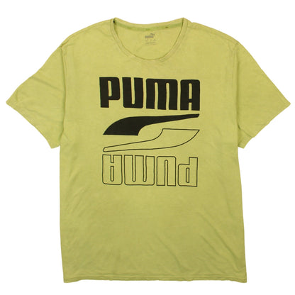 Mens UK Size XL PUMA Green  T-Shirt