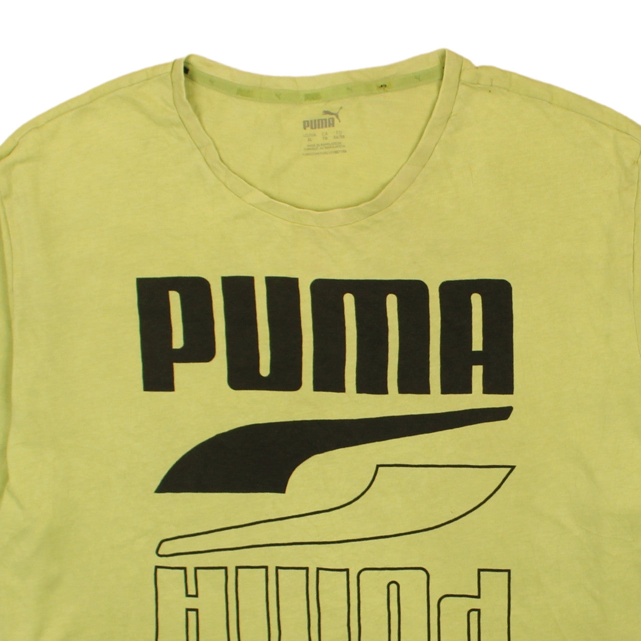 Mens UK Size XL PUMA Green  T-Shirt