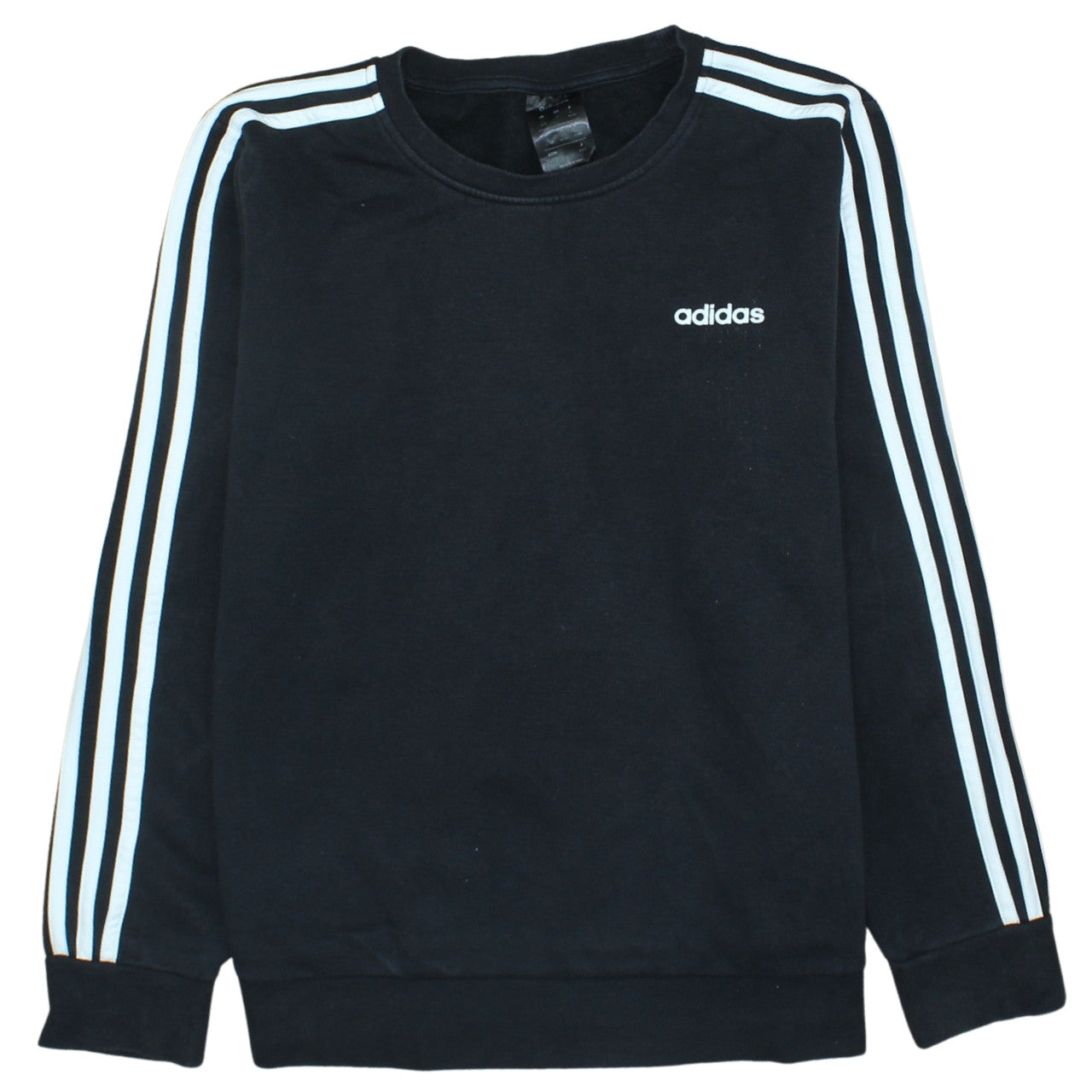 Womens UK Size L adidas Black Pullover Sweatshirt