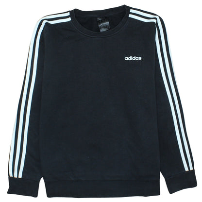 Womens UK Size L adidas Black Pullover Sweatshirt