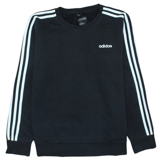 Womens UK Size L adidas Black Pullover Sweatshirt