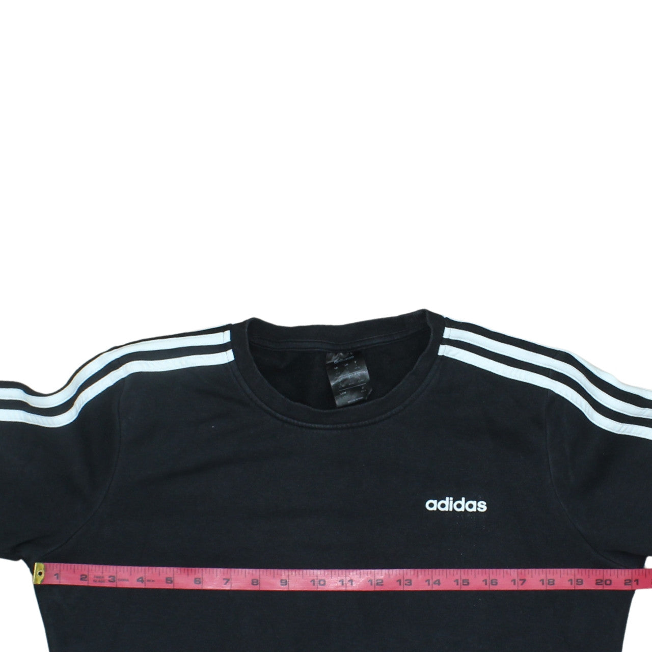 Womens UK Size L adidas Black Pullover Sweatshirt