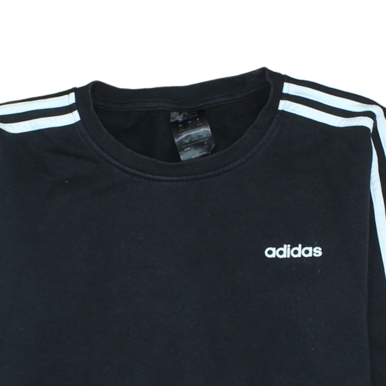 Womens UK Size L adidas Black Pullover Sweatshirt