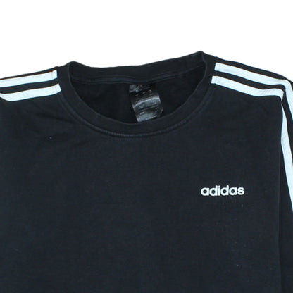 Womens UK Size L adidas Black Pullover Sweatshirt