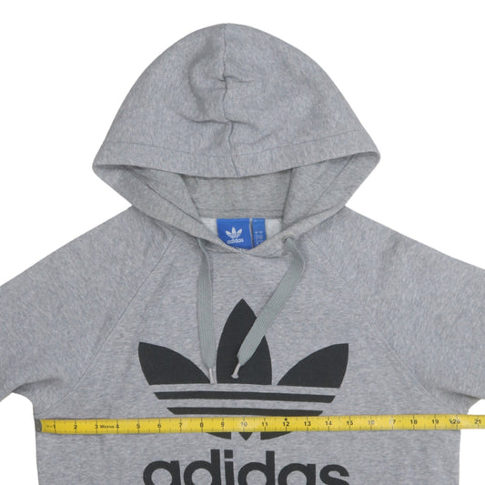 Mens UK Size S adidas Grey Pullover Hoodie