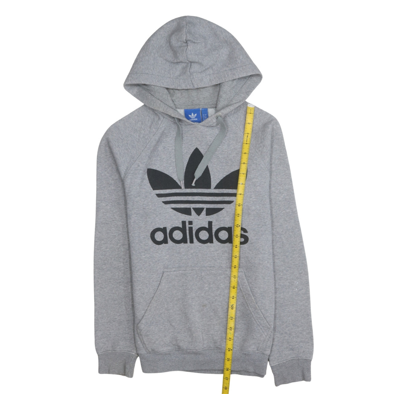 Mens UK Size S adidas Grey Pullover Hoodie