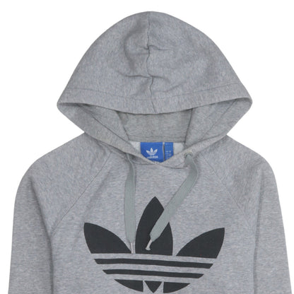 Mens UK Size S adidas Grey Pullover Hoodie