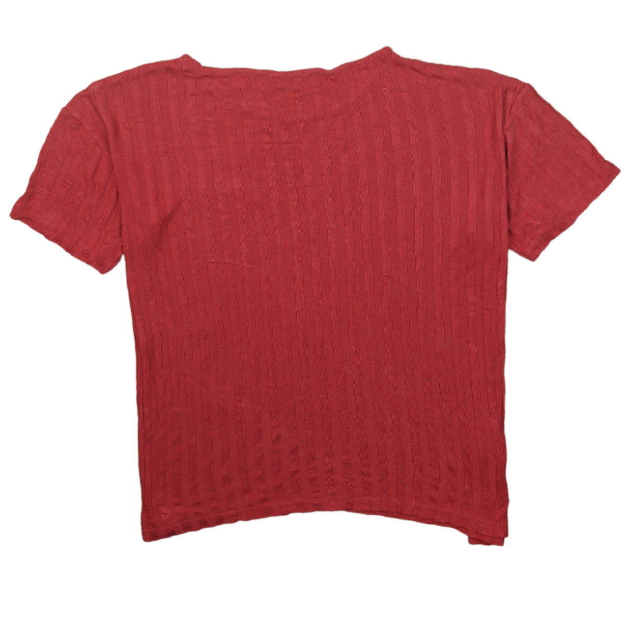 Womens UK Size 12 Lacoste Red Basic T-Shirt