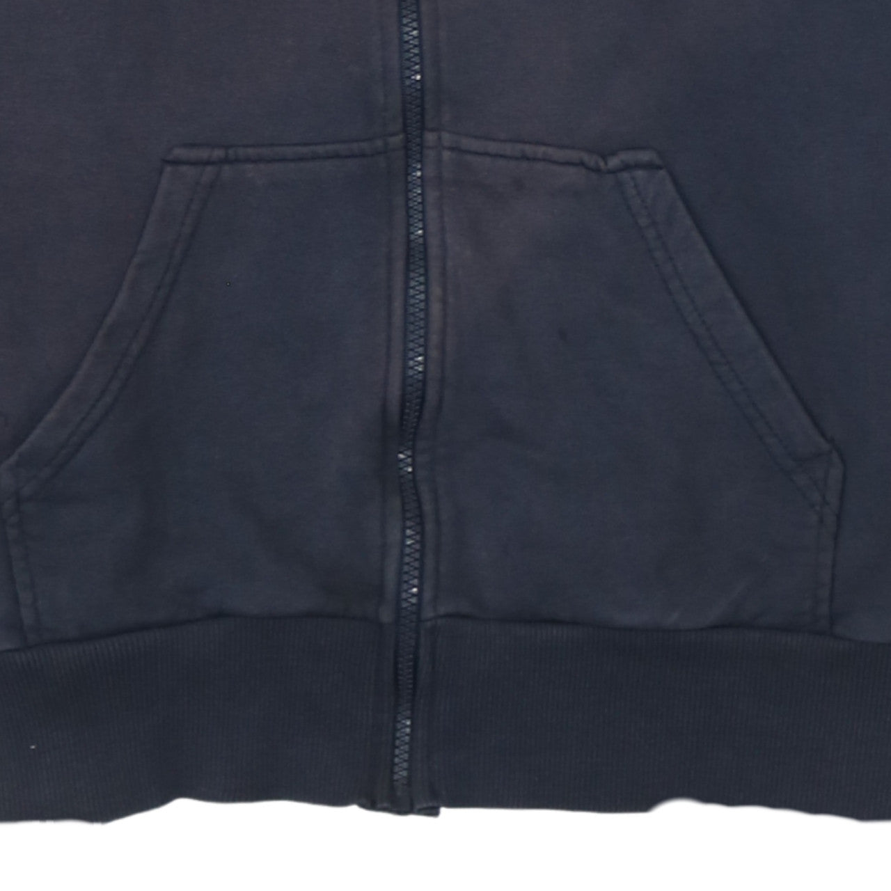 Mens UK Size 2XL Napapijri Blue Full Zip Hoodie