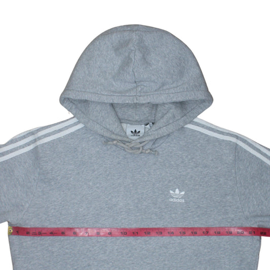 Mens UK Size M adidas Grey Pullover Hoodie