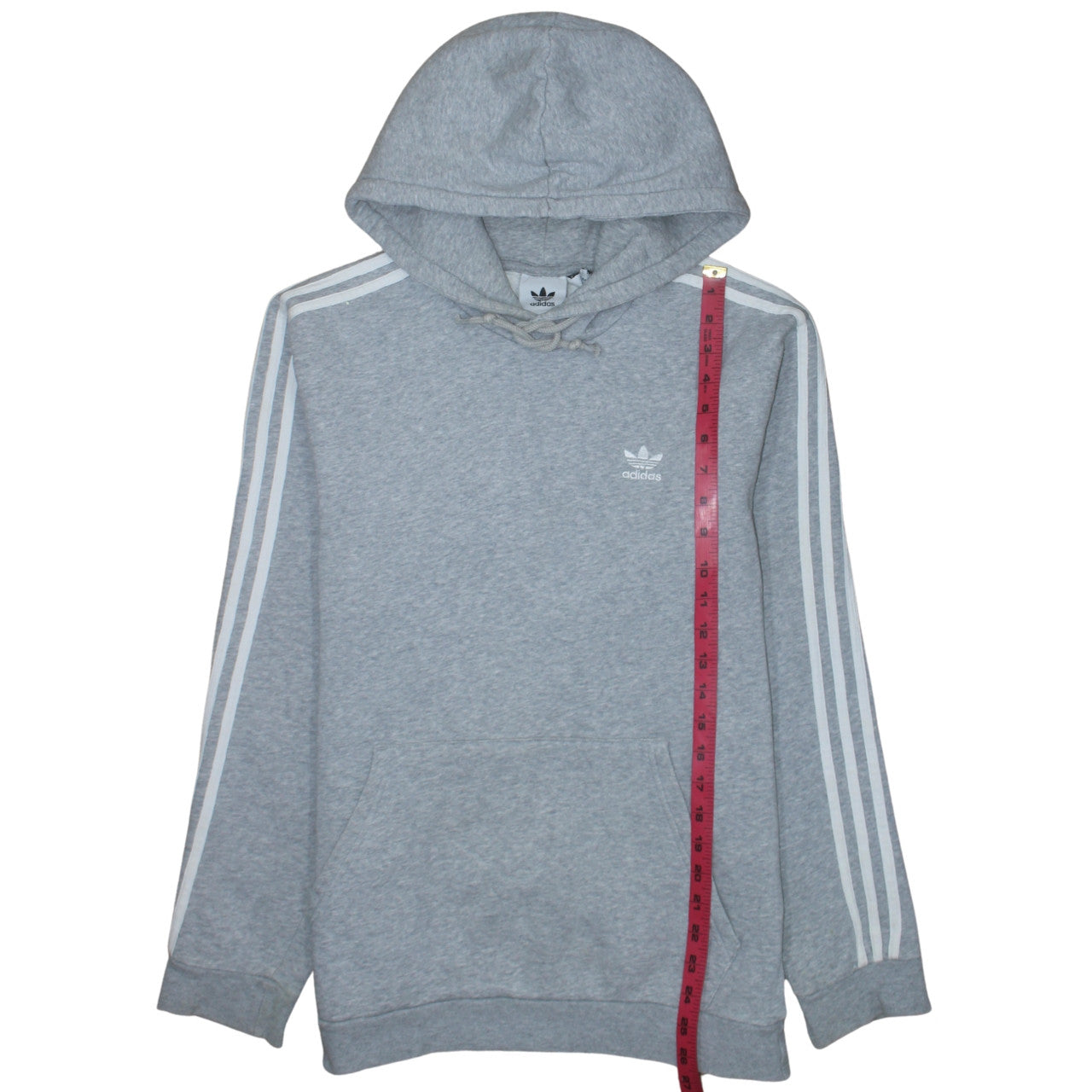 Mens UK Size M adidas Grey Pullover Hoodie