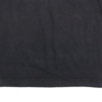 Adidas Men’s Black Logo Sports Graphic Cotton T-Shirt L