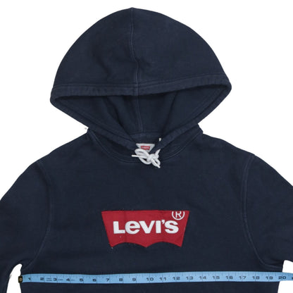 Mens UK Size S Levi's Blue Pullover Hoodie