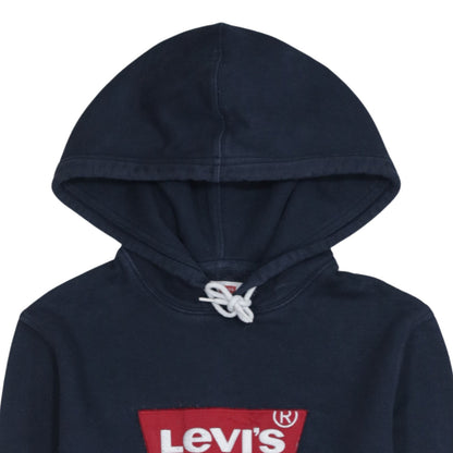 Mens UK Size S Levi's Blue Pullover Hoodie