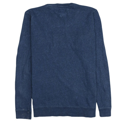 Mens UK Size L Tommy Hilfiger Blue Pullover Sweatshirt