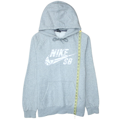 Mens UK Size S Nike Grey Pullover Hoodie