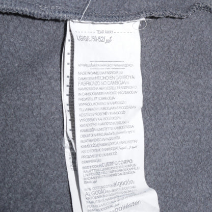 Mens UK Size L Under armour Grey Full Zip Hoodie