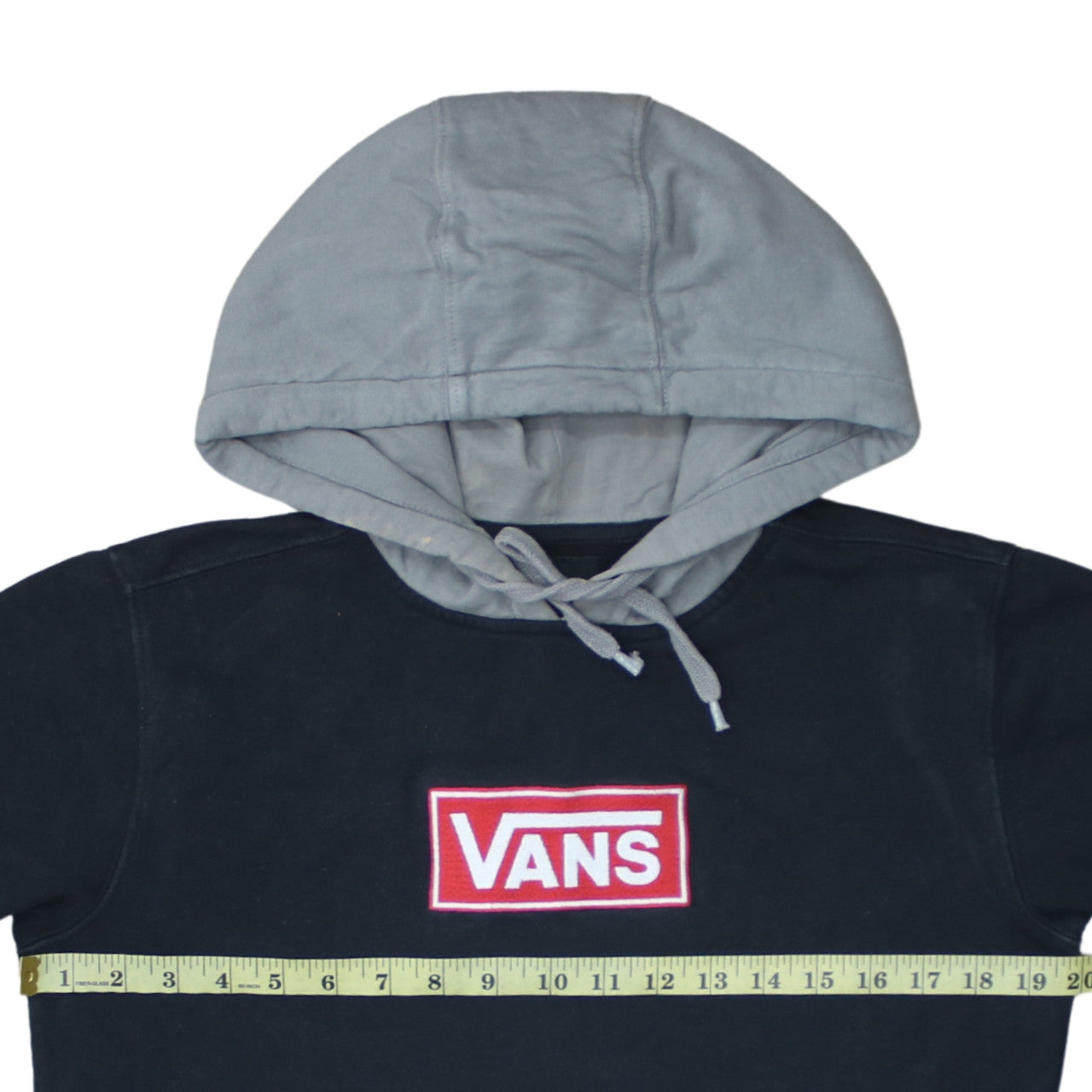 Mens UK Size XS VANS Black Pullover Hoodie