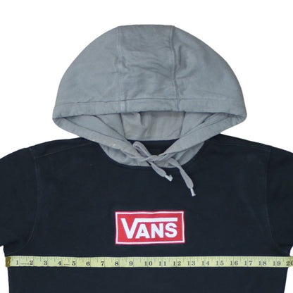 Mens UK Size XS VANS Black Pullover Hoodie