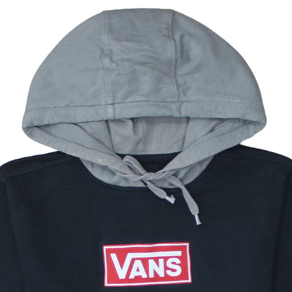 Mens UK Size XS VANS Black Pullover Hoodie