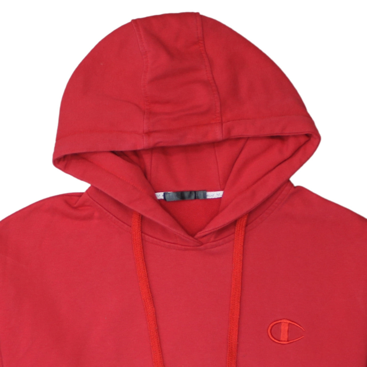 Mens UK Size M Champion Red Pullover Hoodie