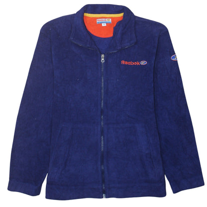 Womens UK Size 12 Reebok Blue Basic Jacket