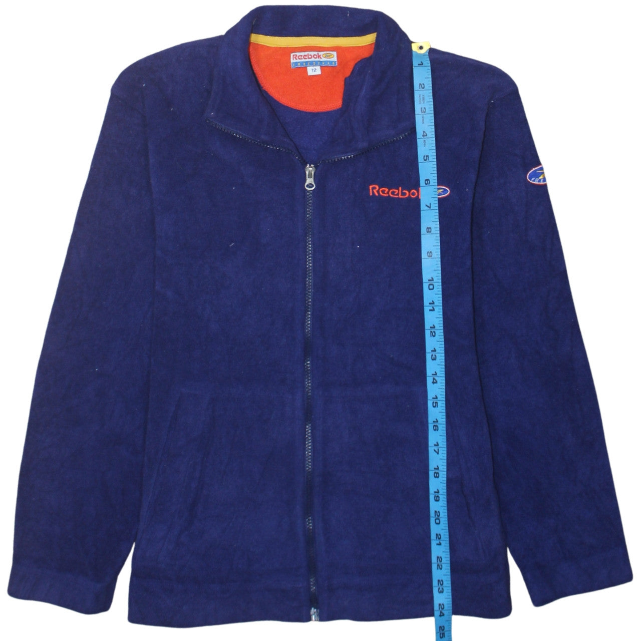 Womens UK Size 12 Reebok Blue Basic Jacket
