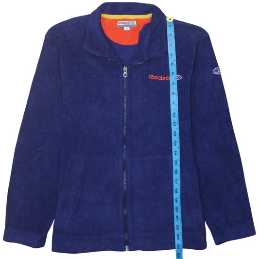 Womens UK Size 12 Reebok Blue Basic Jacket