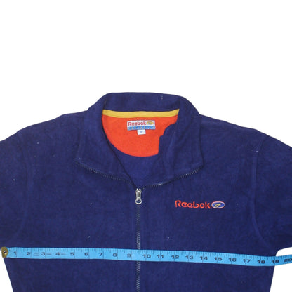 Womens UK Size 12 Reebok Blue Basic Jacket
