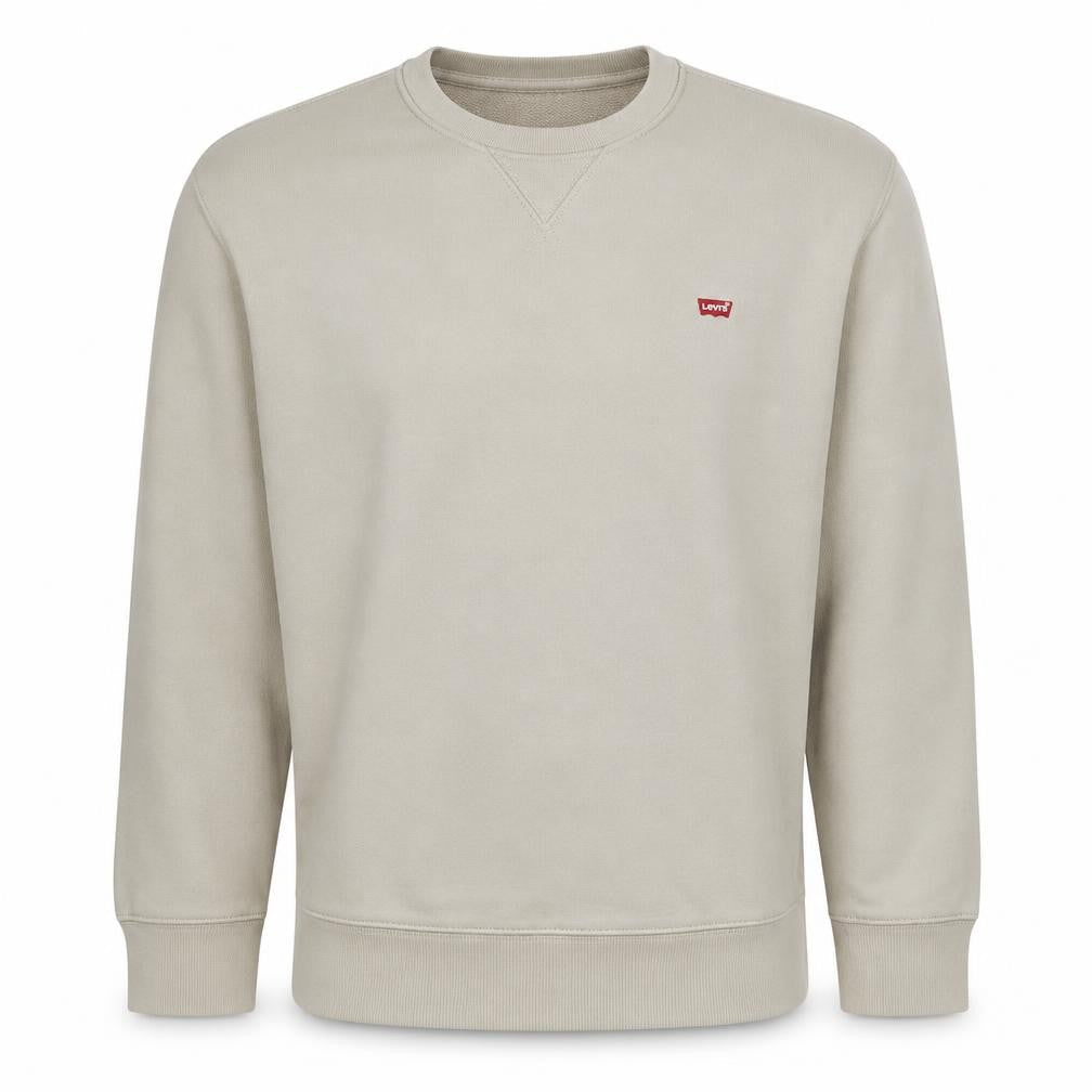 Mens UK Size 2XL Levi's Beige Pullover Sweatshirt