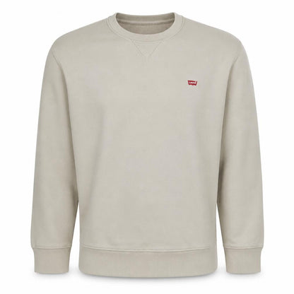 Mens UK Size 2XL Levi's Beige Pullover Sweatshirt