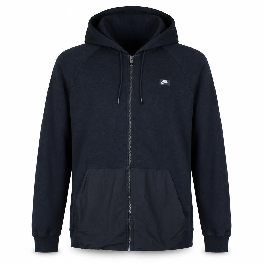 Mens UK Size XL Nike Black Full Zip Hoodie