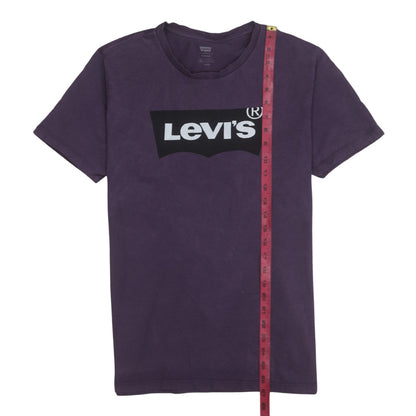 Mens UK Size M Levi's Purple  T-Shirt
