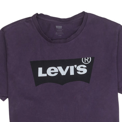 Mens UK Size M Levi's Purple  T-Shirt