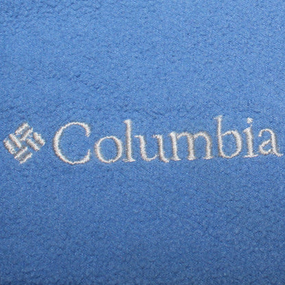 Columbia Womens Blue Fleece Full Zip Jacket Size L