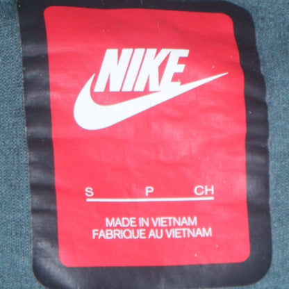 Womens UK Size S Nike Green Full Zip Hoodie